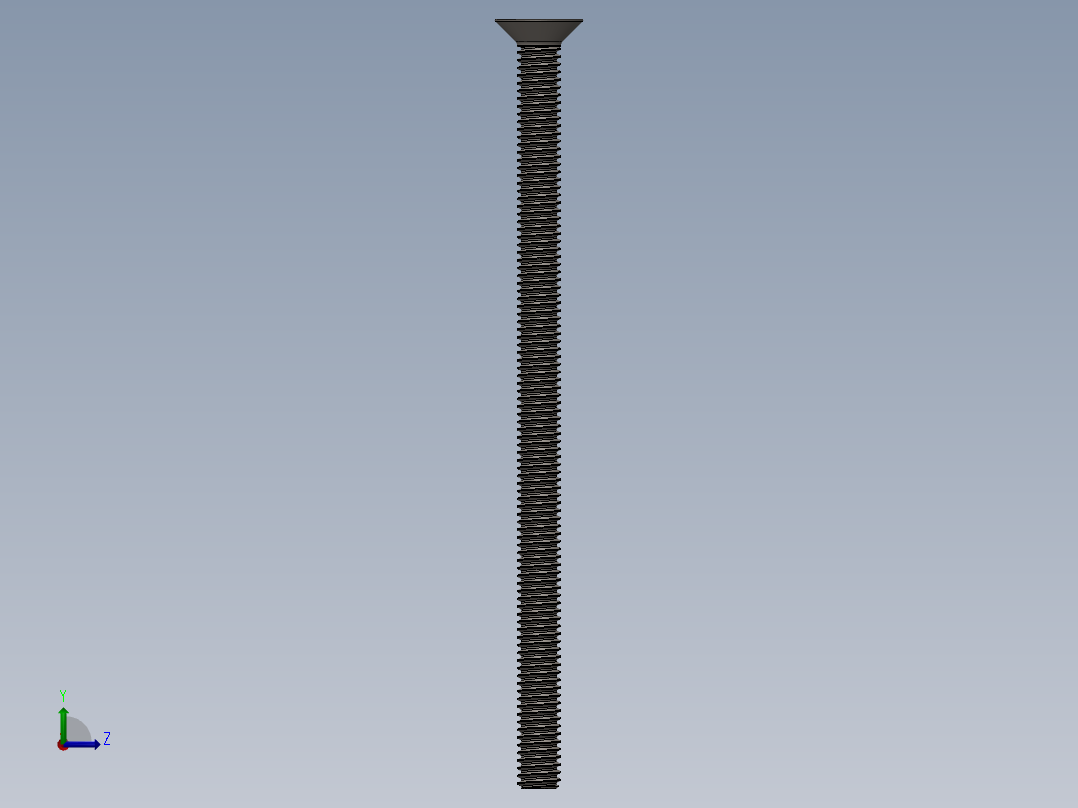 Screw_ISO_10642_M4x70_A2.SLDPRT左视图