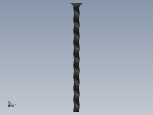 Screw_ISO_10642_M4x70_A2.SLDPRT左视缩略图