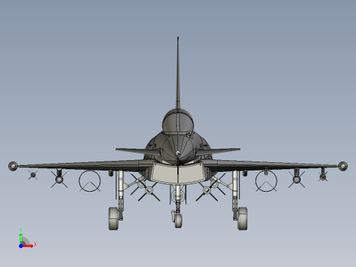 台风战斗机前视缩略图