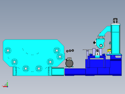 B2004280-卷材成型机开卷机后视缩略图
