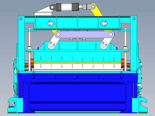B2004280-卷材成型机开卷机左视缩略图