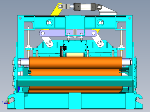 B2004280-卷材成型机开卷机右视缩略图