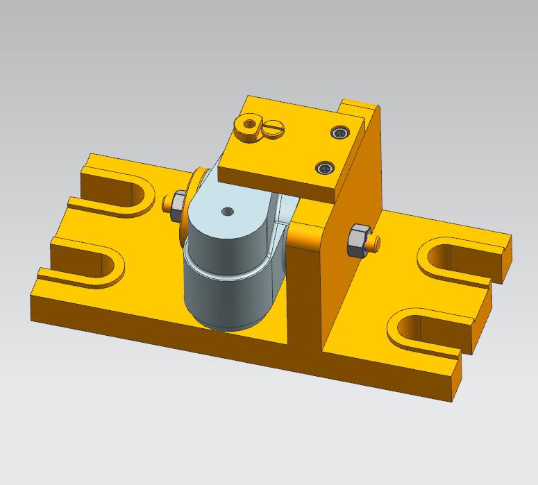 阀体钻孔夹具设计（CAD图+UG三维）