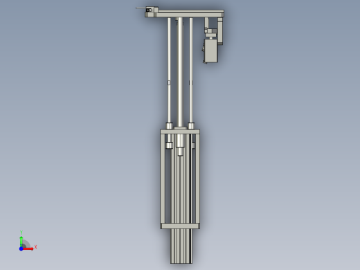 M02103-11回流顶升机构-前视缩略图