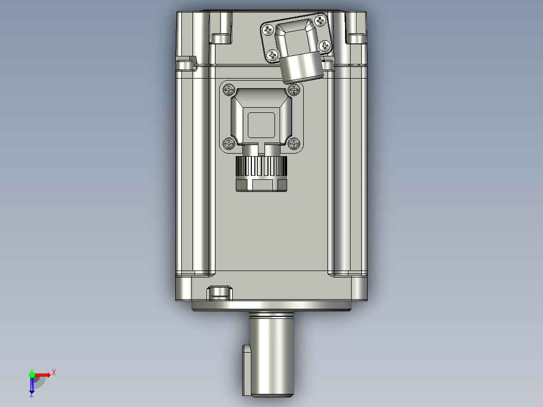 MS1H1-40B30CB-A331Z伺服电机俯视图