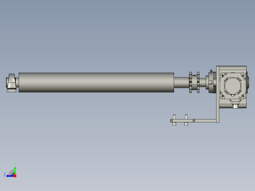 HS21-37-400带电机滚筒单元-37右视缩略图