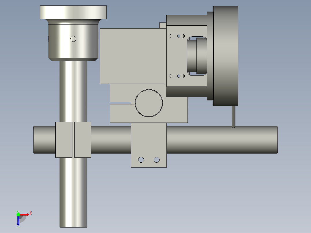120300CCD测尺寸组件1-LXYC-BOSS俯视图