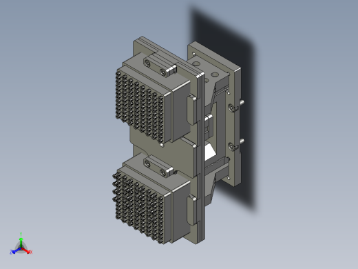 上下料载具装配正等轴测缩略图
