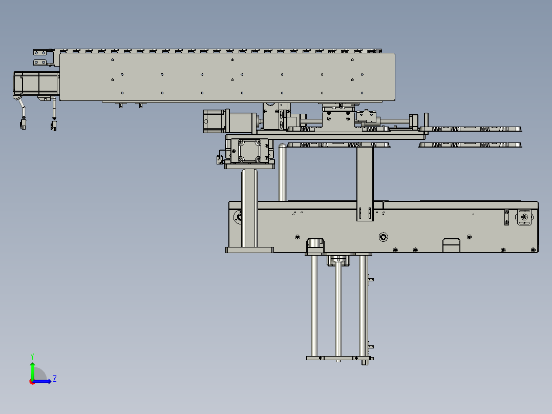 上料模组左视图