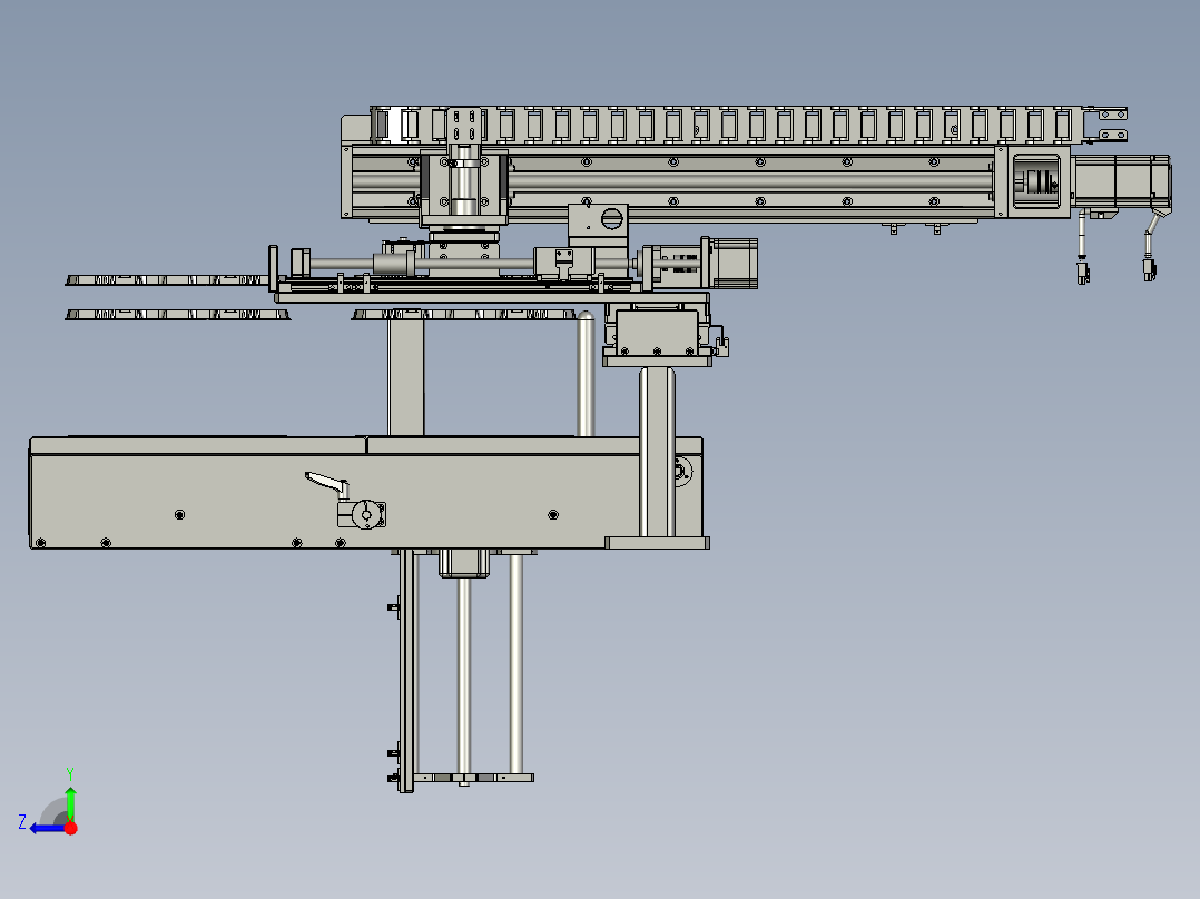 上料模组右视图