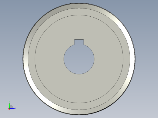 同步带轮ATPV42XL050-B-N20左视缩略图