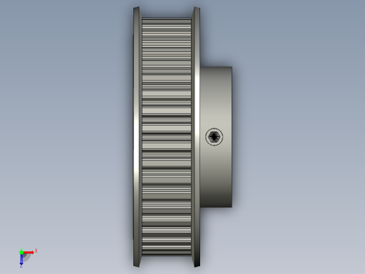 同步带轮ATPV42XL050-B-N20俯视缩略图