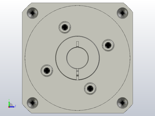 间隙减速器gearbox_gbx080040k_gbk_080_100_3_f左视缩略图