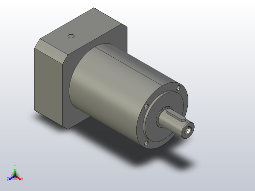 间隙减速器gearbox_gbx080040k_gbk_080_100_3_f正等轴测缩略图