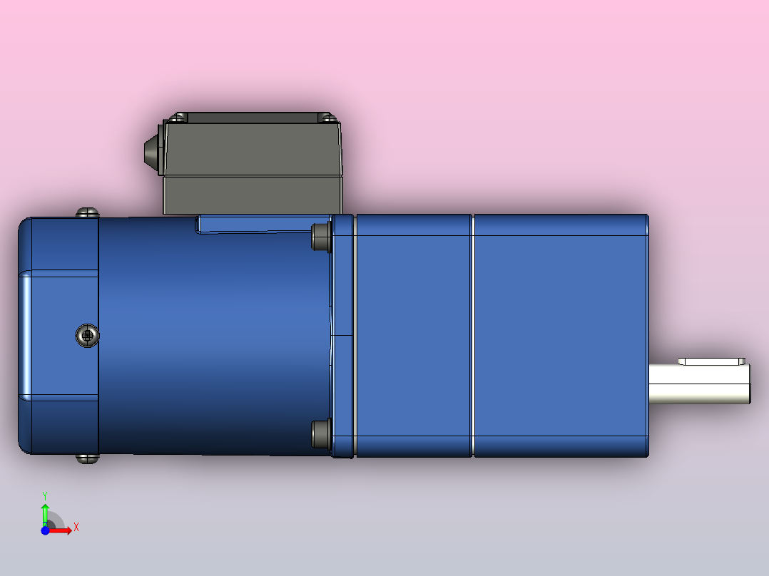 YS标准电机40ys04前视图
