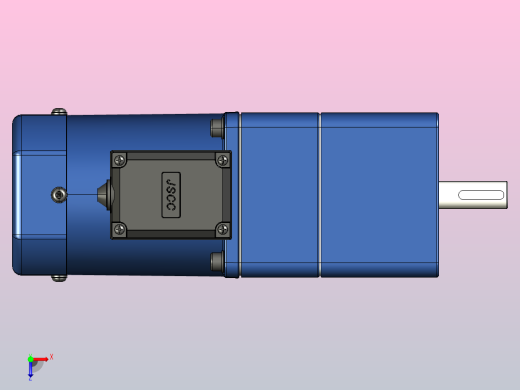 YS标准电机40ys04俯视缩略图