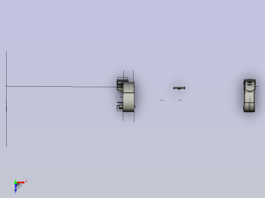 时尚手表模型2俯视缩略图