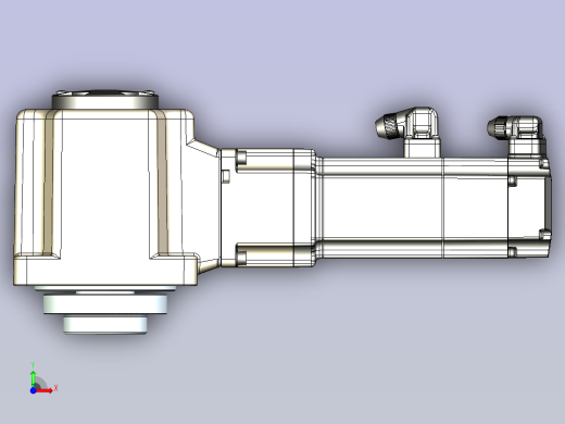 JSCC精研伺服减速电机 110mrf2前视缩略图