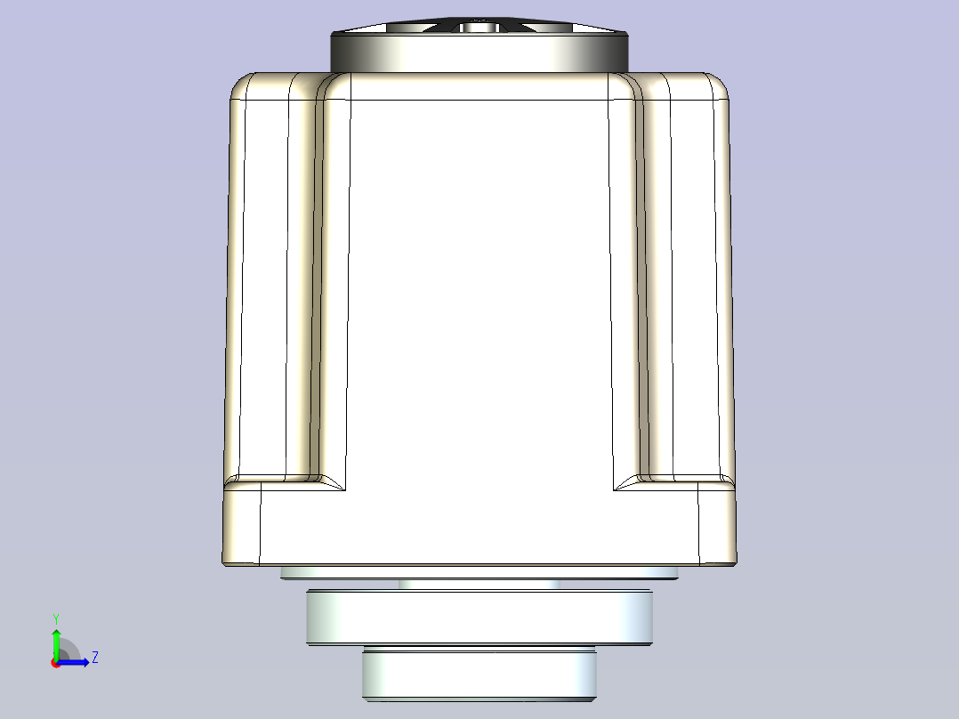 JSCC精研伺服减速电机 110mrf2左视图