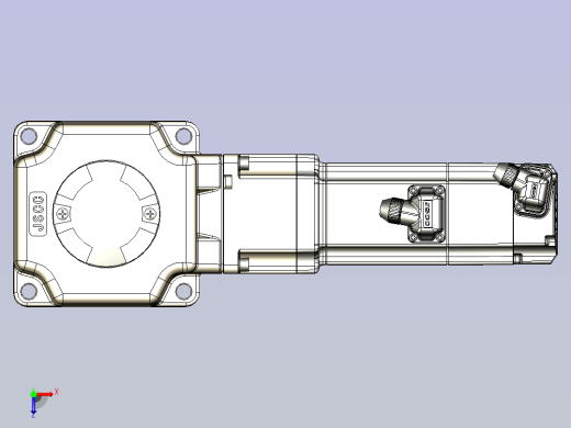 JSCC精研伺服减速电机 110mrf2俯视缩略图