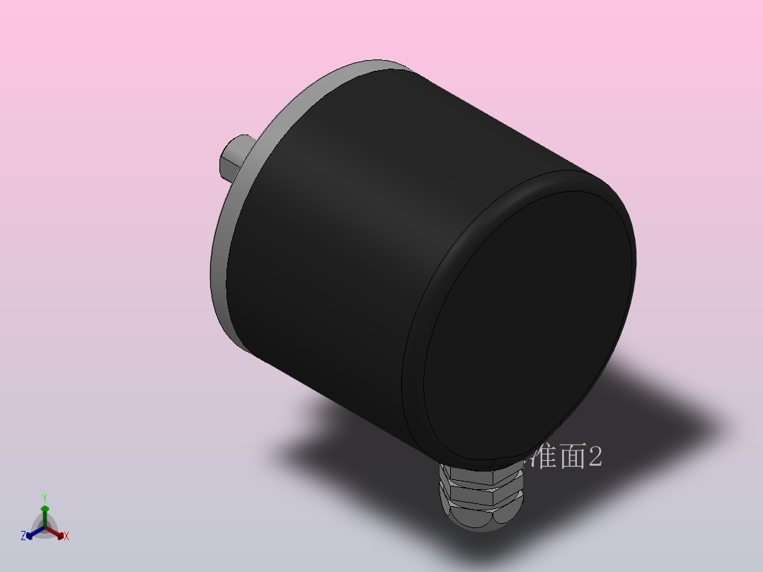 ESP5208-001系列增量式编码器_ESP5208-001G500015E主视图