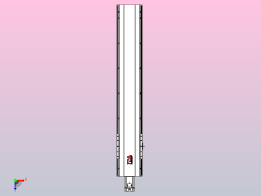 日规模组半封闭丝杆TPA-HNR-202D-2510C-L950-M-C-P75-N3俯视缩略图