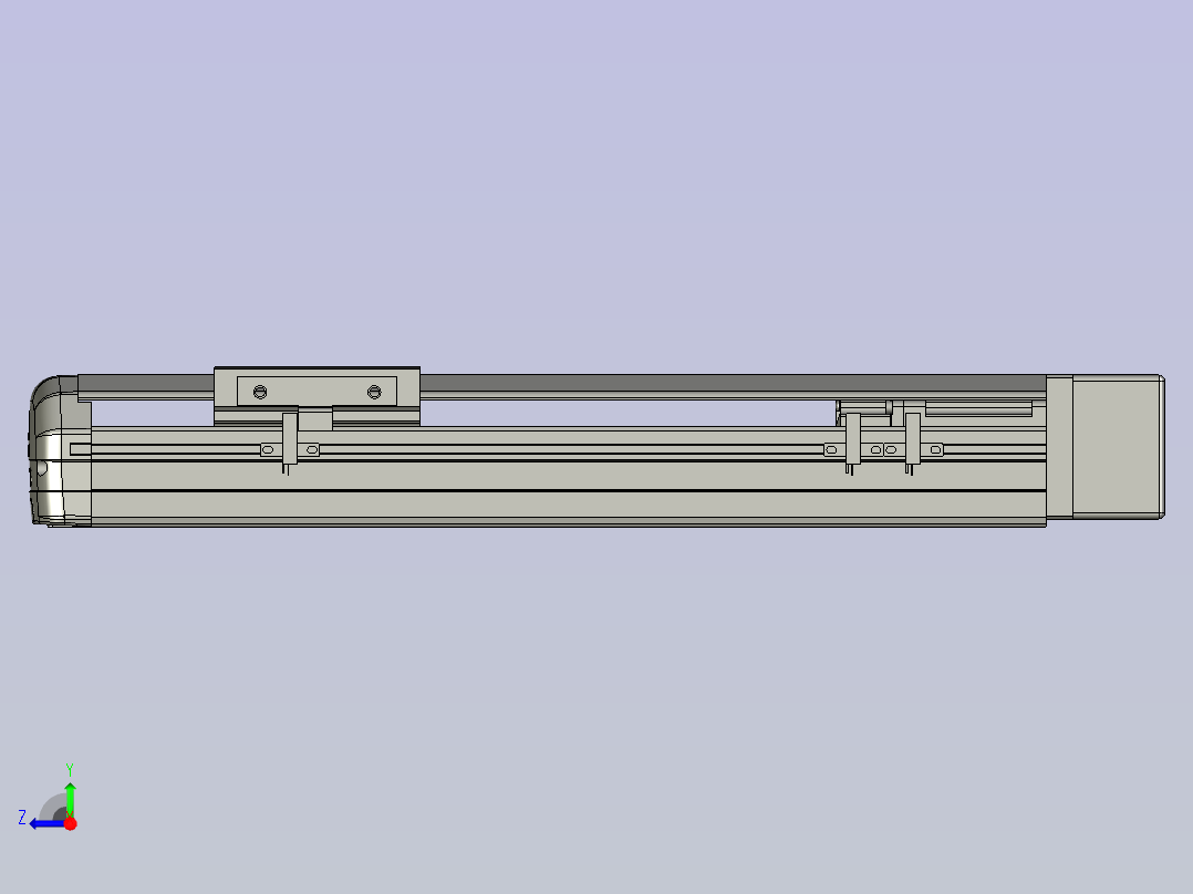 CZXDTGS12-BL-100W伺服电机123右视图