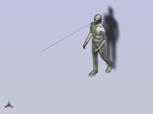 人物人体carraying_the_box_manikin