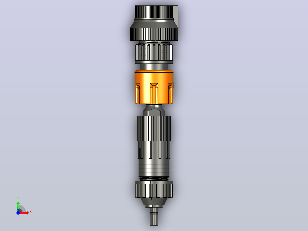 灌溉连接器前视图