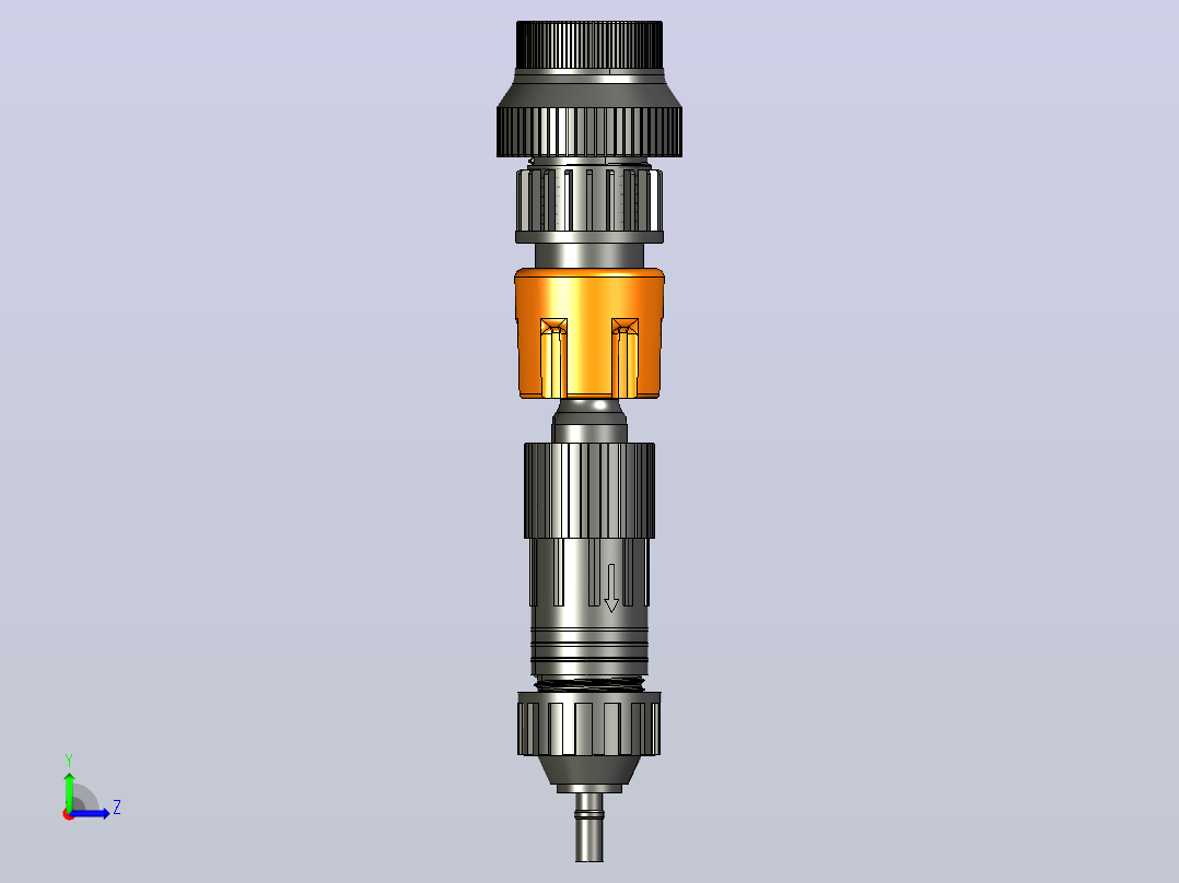 灌溉连接器左视图