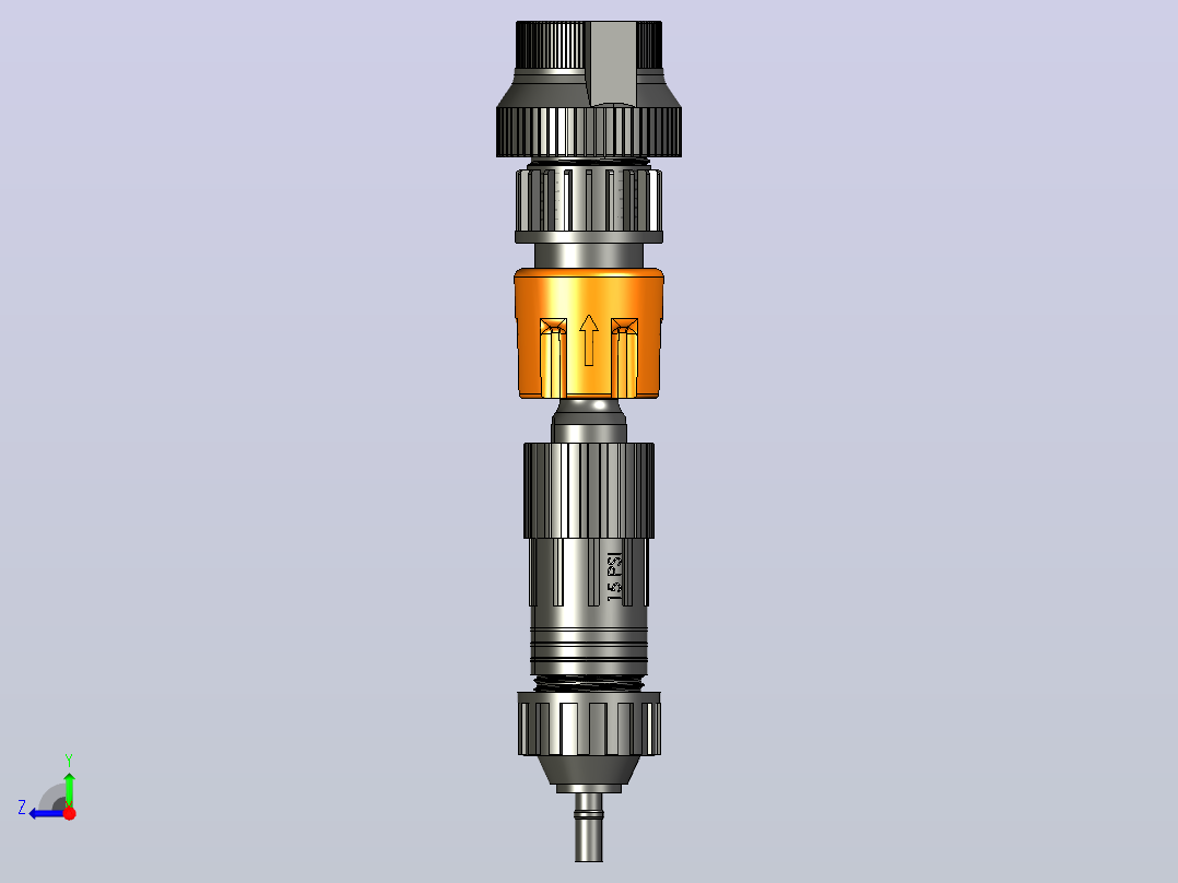 灌溉连接器右视图