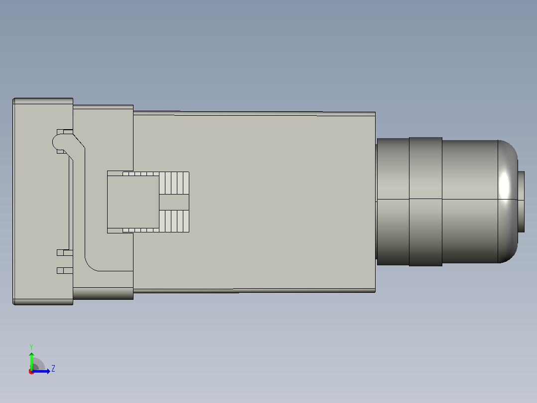 JDM1-48计数继电器三维模型202012左视图