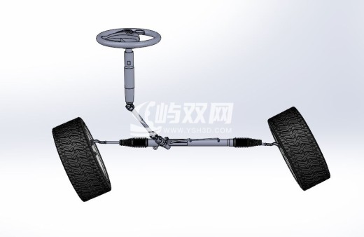 转向齿条系统简易结构缩略图