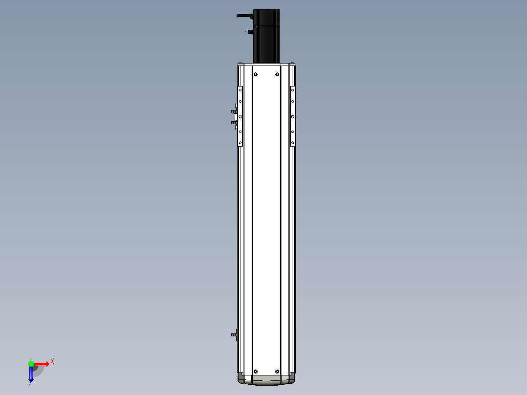 ETH14-500-BC-200W+煞車直线模组俯视图