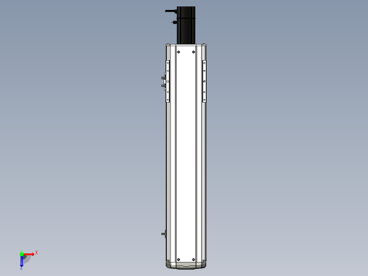 ETH14-500-BC-200W+煞車直线模组俯视缩略图