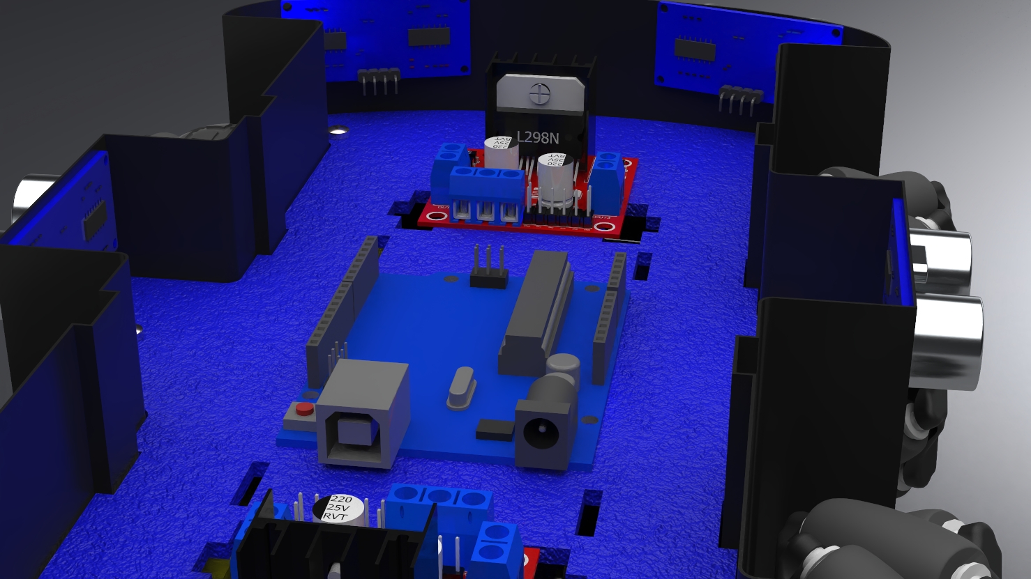 避障遥控车