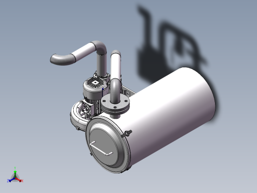 油雾分离器 sw18正等轴测缩略图