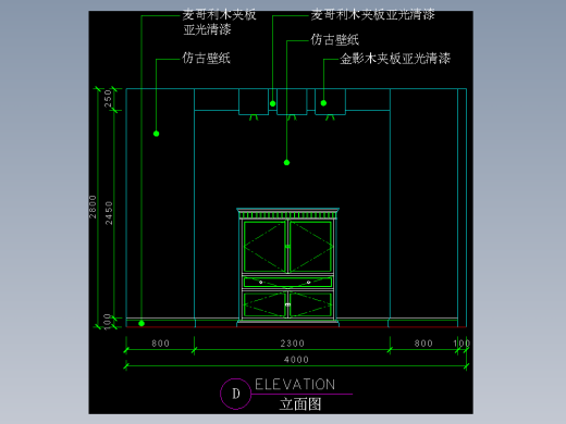 室内装修常用图块-FH02001B