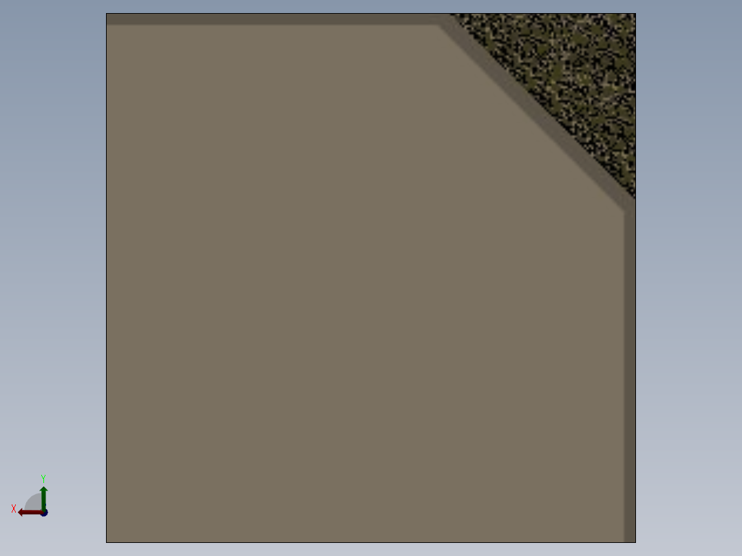 牙刷渲染后视图