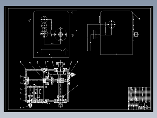 大模数蜗杆铣刀专用机床设计