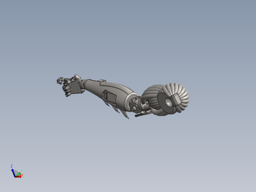 工业机器人机械手臂3D图纸 三维模型详细构成 SW设计