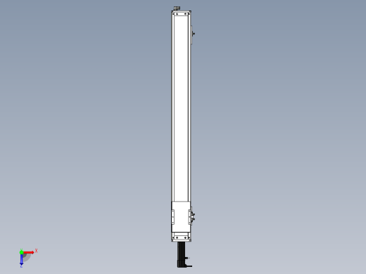Toyo东佑达直线模组-ECH12-1000-BC-100W+煞車俯视缩略图