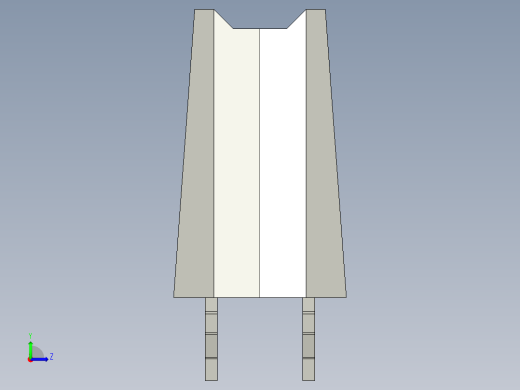 侧边卡连接器-458450001_stp左视缩略图