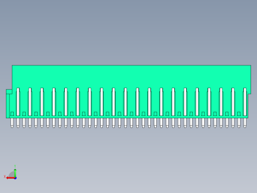 DEGSON 2EDG 系列 5.0mm 可插拔接线端子组-2EDGVT-5.0-40P-14-00AH后视缩略图