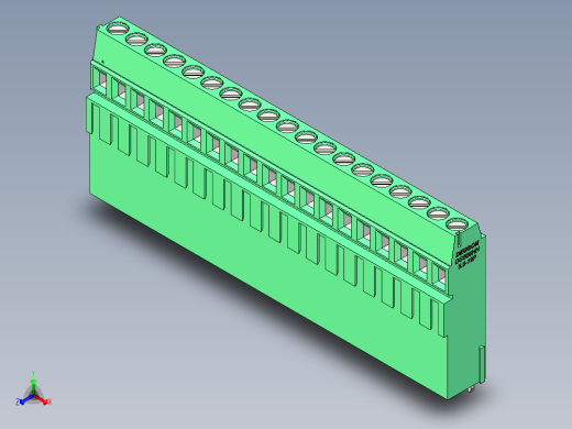 DEGSON DG500 系列 5.05.087.62mm 接线端子-DG500HH-5.0-19P-14-00AH