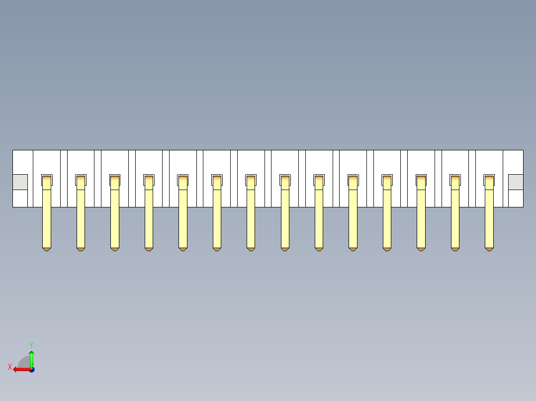 JST-S14B-EH-A后视图