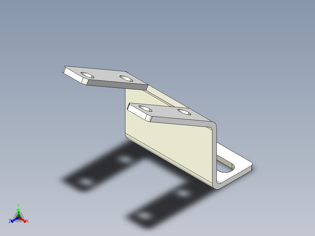 基恩士AP-B04_kc图纸模型正等轴测图