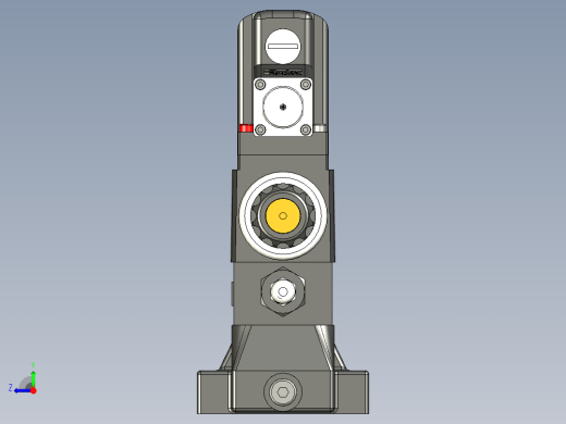 压力控制阀-安全阀系列图纸右视缩略图