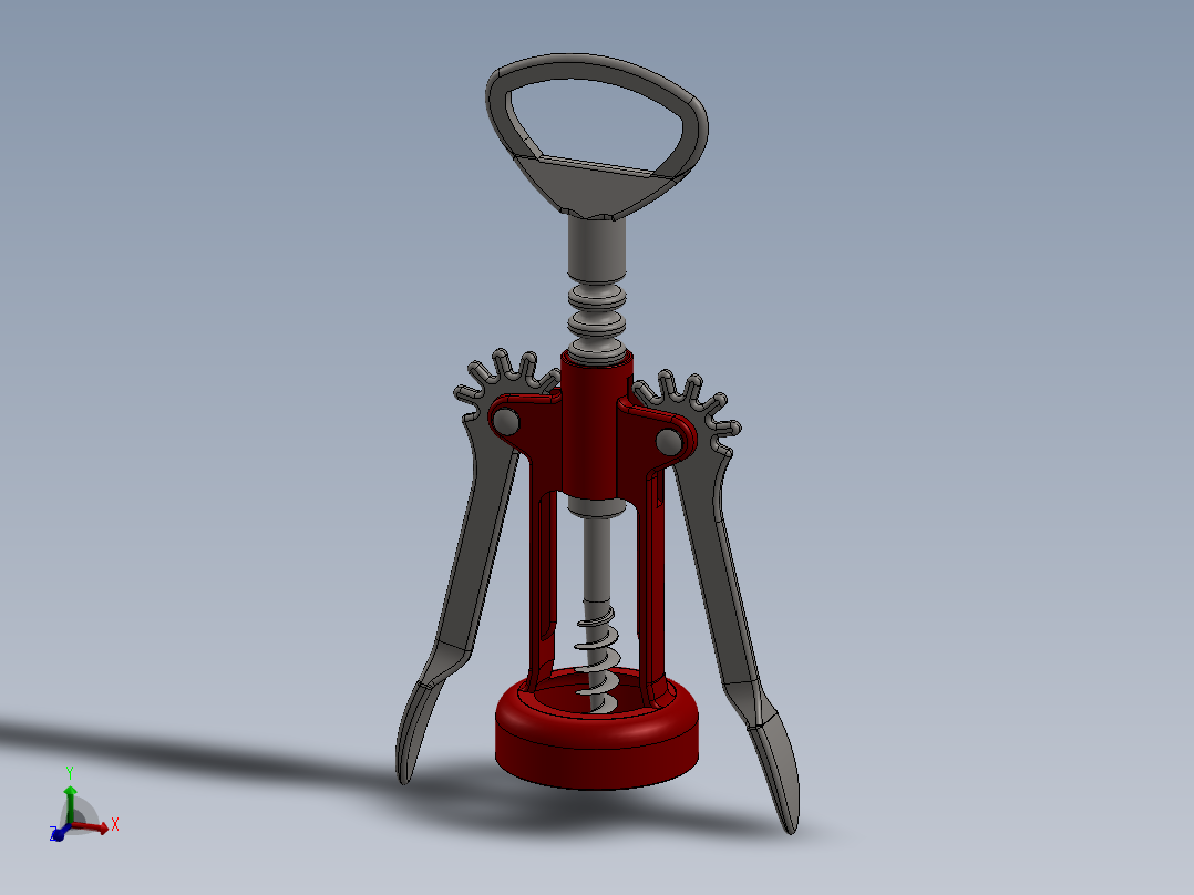 螺旋开瓶器11主视图