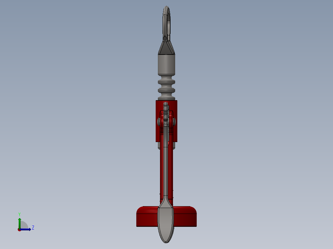 螺旋开瓶器11左视图
